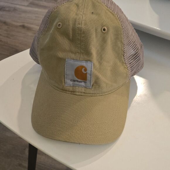 Carhartt Beige and Brown Mesh Cap - Picture 2 of 5